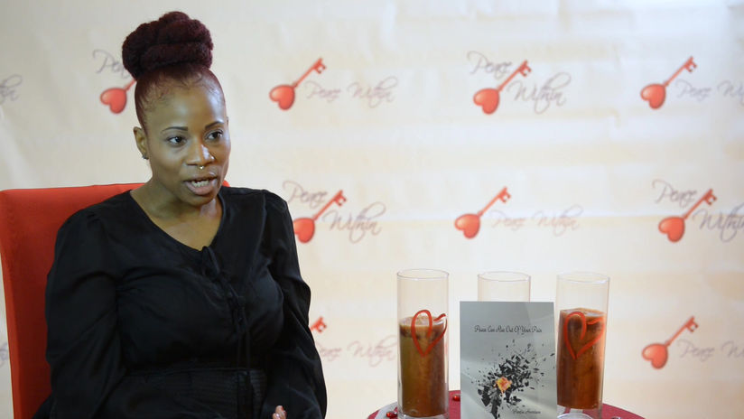 Founder of Peace Within Inc book interview